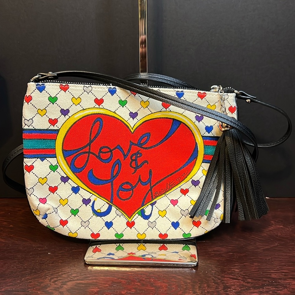 ❤️ Brighton Bags Brighton Love & Joy Crossbody Pouch❤️ NWOT